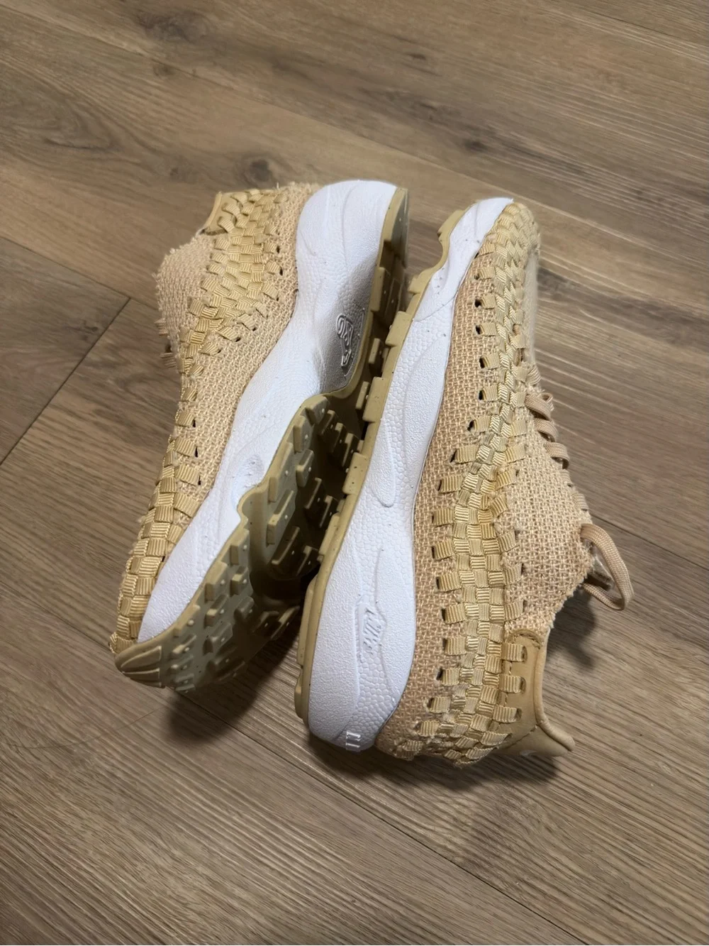 Nike Air Footscape Woven Sesame Sneakers